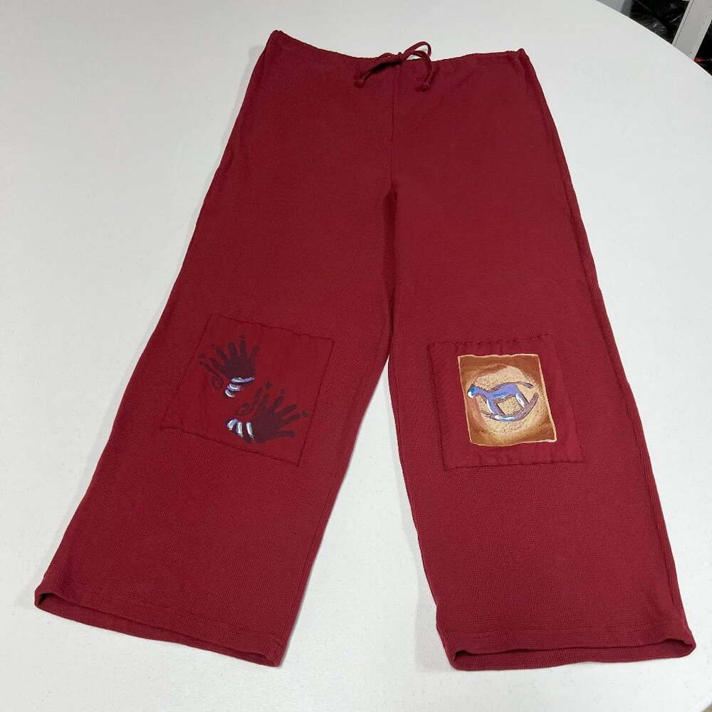 Blue Fish Burgundy Pants